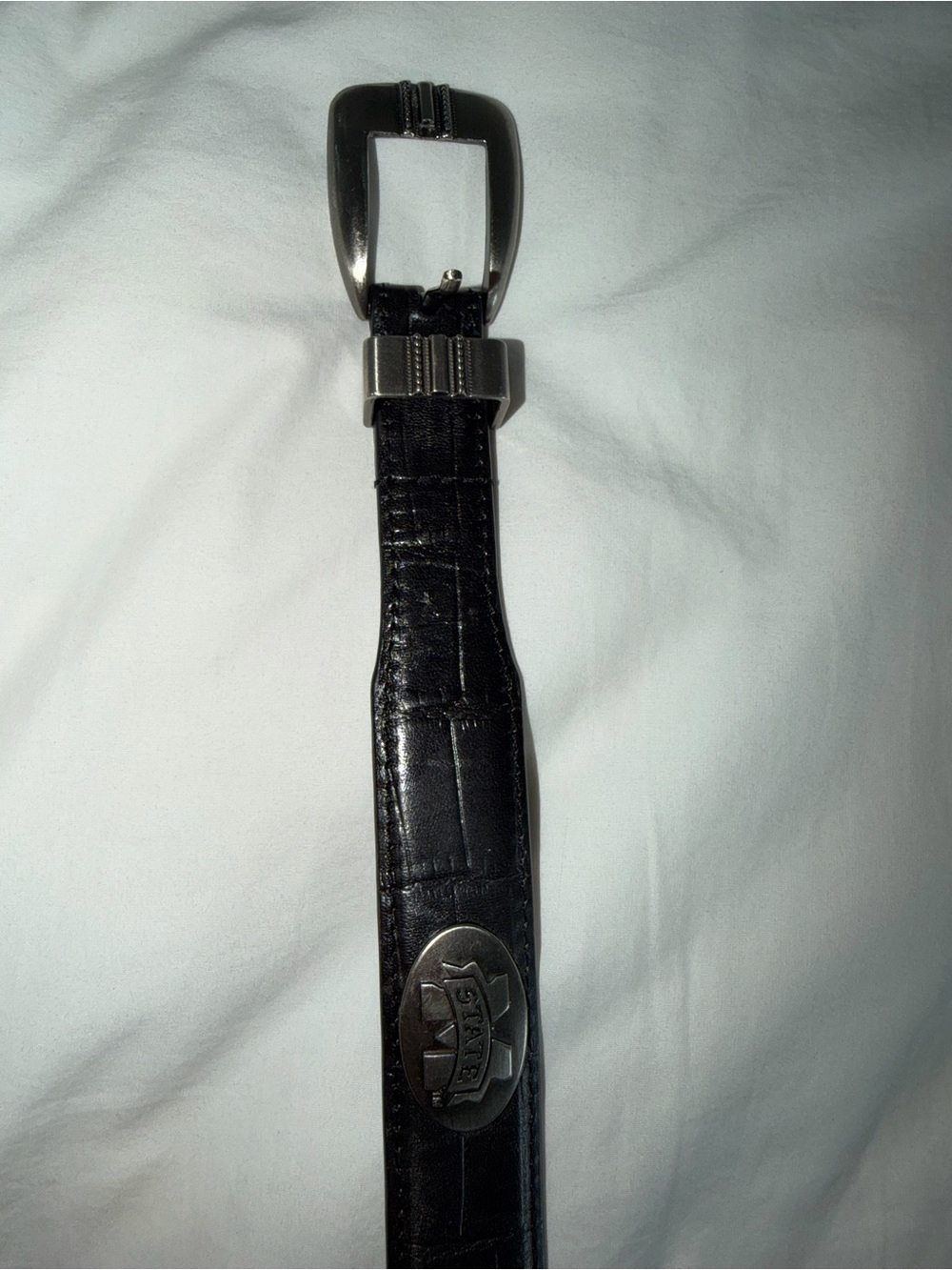 Mississippi State Alligator Belt With logo